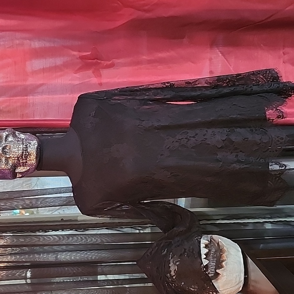 Lace overlay blouse